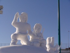 Snow Sculpture A