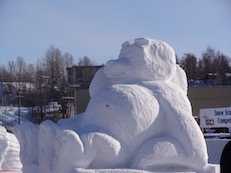 Snow Sculpture B